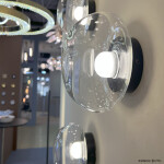 Фото 2 Бра Crystal Lux BOSQUE AP1 BLACK/TRANSPARENT