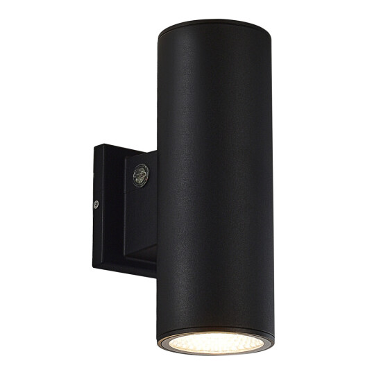 Фото SL9530.411.01 Светильник уличный настенный ST-Luce черный LED 2*15/20/25W 2700/3000/3500/4000/500 TUBO