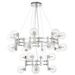 Фото 3 Люстра Crystal Lux LUXURY SP16+8 CHROME