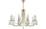 Фото 4 Люстра Crystal Lux VICTORIA SP10 GOLD/AMBER