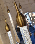 Фото 1 Подвесной светильник Teardrop 3 gold