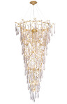 Фото 2 Люстра Crystal Lux REINA SP34 D1200 GOLD PEARL