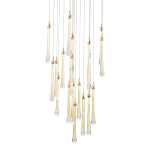 Фото 4 Подвесной светильник Teardrop 19 gold