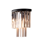Фото 2 Настенный светильник Odeon 2B black/clear