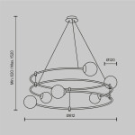 Фото 3 Подвесной светильник Maytoni MOD317PL-06G