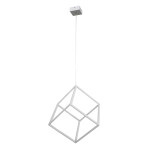 Фото 7 CL719300 Куб Белый Св-к Подвес, LED 40W*4000K