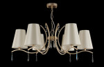 Фото 2 Люстра Crystal Lux RENATA SP6 GOLD