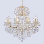 Фото 3 Люстра Crystal Lux ISABEL SP11 GOLD/TRANSPARENT