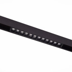 Фото 2 ST361.446.12 Магнитный трековый светильник Черный LED 1*12W 4000K 1 009Lm Ra>90 36° IP20 L222xW22xH4 SKYLINE 48