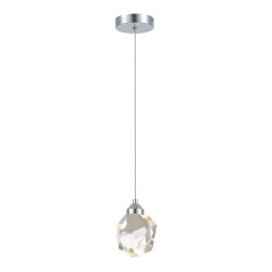 Фото SL6114.103.01 Подвес ST-Luce Хром/Прозрачный LED 1*3W 3000K КАСКАТО