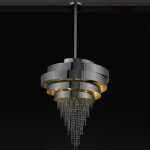 Фото 3 Люстра 68044 black chrome