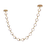 Фото 5 Подвесной светильник OD2437A-16 brass/clear