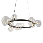 Фото 2 Люстра OMG1075R black/clear