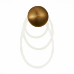 Фото 1 SL6102.311.30 Светильник настенный ST-Luce Латунь/Белый LED 1*30W 4000K SAGRATO