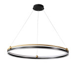 Фото 3 Люстра Crystal Lux FERNANDO SP88W LED BLACK/GOLD