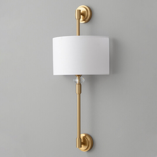 Фото Бра Crystal Lux VINTAGE AP2 BRASS