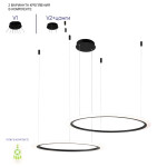 Фото 4 Люстра Crystal Lux MANZANA SP53W LED  BLACK