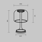 Фото 4 Настольный светильник Maytoni MOD286TL-L8B3K
