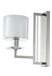 Фото 4 Бра Crystal Lux NICOLAS AP1 NICKEL/WHITE