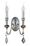 Фото 3 Бра Crystal Lux MERCEDES AP2 CHROME/SMOKE