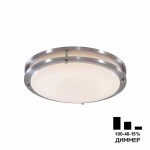 Фото 5 CL709321N Бостон Хром Мат. Св-к Накл. LED 32W*4000K