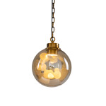 Фото 2 Подвесной светильник KG1148P brass/amber