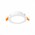 Фото 4 ST210.538.06 Св-к встр. Белый LED 1*6W 3000K 480Lm Ra80 110° IP20 D90xH30 220-240V Встраиваемые светильники