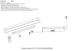 Фото 1 Светильник трековый магнитный Crystal Lux CLT 0.33 001 20W BL M4000K