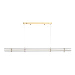 Фото 3 SL6245.223.01 Светильник подвесной ST-Luce золотистый/Прозрачный LED 1*30W 4000K ФЭГИ