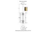Фото 1 Светильник подвесной Crystal Lux AMARILLO SP12W LED BRASS