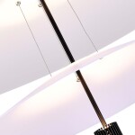 Фото 1 SL6101.403.01 Люстра подвесная ST-Luce Черный/Белый LED 1*15W 3000K ИСОЛА