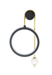 Фото 5 Бра Crystal Lux CORIDA AP25W LED BLACK/GOLD