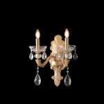 Фото 3 Бра Crystal Lux ELIZABETH AP2 BRASS