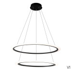 Фото 3 Люстра Crystal Lux MANZANA SP53W LED  BLACK
