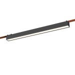Фото ST456.446.24 Св-к трек. Черный LED 1*24W 4000K 1 200Lm Ra90 120 IP20 L642xW40xH45 48V BAND