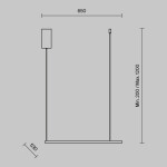 Фото 2 Подвесной светильник Maytoni MOD072PL-L28BS3K