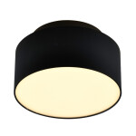 Фото ST166.432.17 Светильник потолочный Черный LED 1*12+5W 3000K 1 190Lm Ra>90 120 ° IP20 D115xH62 85-265 Накладные светильники