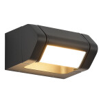 Фото SL9540.701.01 Светильник уличный настенный ST-Luce темно-серый LED 1*8W 3000K PROTECH
