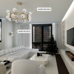 Фото 1 Люстра Crystal Lux LUXURY SP16 GOLD