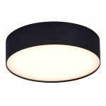 Фото 3 ST606.432.27 Светильник потолочный Черный LED 1*27W 3000K 2 430Lm Ra>90 120° IP20 D220xH55 185-265V Накладные светильники