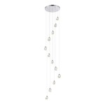 Фото 3 SL6114.103.12 Светильник подвесной ST-Luce Хром/Прозрачный LED 12*3W 3000K CASCATO