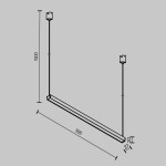 Фото 5 Трековый подвесной светильник Technical TR170-1-26W3K-B