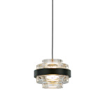 Фото 1 Подвесной светильник MD22030002-1A black/clear