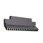 Фото ST686.496.18 Св-к трек. SMART Черный LED 1*18W 3000K/4000K/5000K 1 470Lm Ra>90 34° IP20 L370xW26xH13 SKYLINE 220