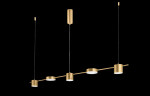 Фото 2 Светильник подвесной Crystal Lux TRISTAN SP5 L1200 GOLD