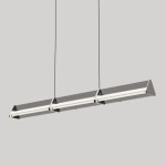 Фото 3 Подвесной светильник MD24001031-1A nickel/grey