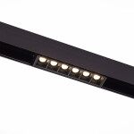 Фото 3 ST361.436.06 Магнитный трековый светильник Черный LED 1*6W 3000K 532Lm Ra>90 36° IP20 L115xW22xH44 4 SKYLINE 48