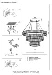 Фото 1 Люстра Crystal Lux MUSIKA SP150W LED CHROME