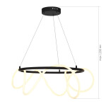 Фото 1 SL6102.403.55 Светильник подвесной ST-Luce Черный/Белый LED 1*35W 3000K SAGRATO