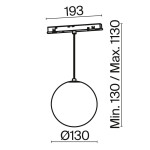 Фото 5 Трековый светильник Technical TR039-4-5WTW-DD-B